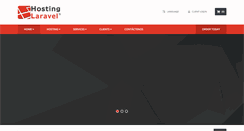 Desktop Screenshot of hostinglaravel.com